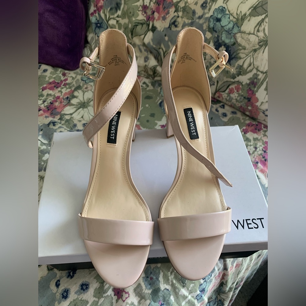 Nine West Nude Sandals